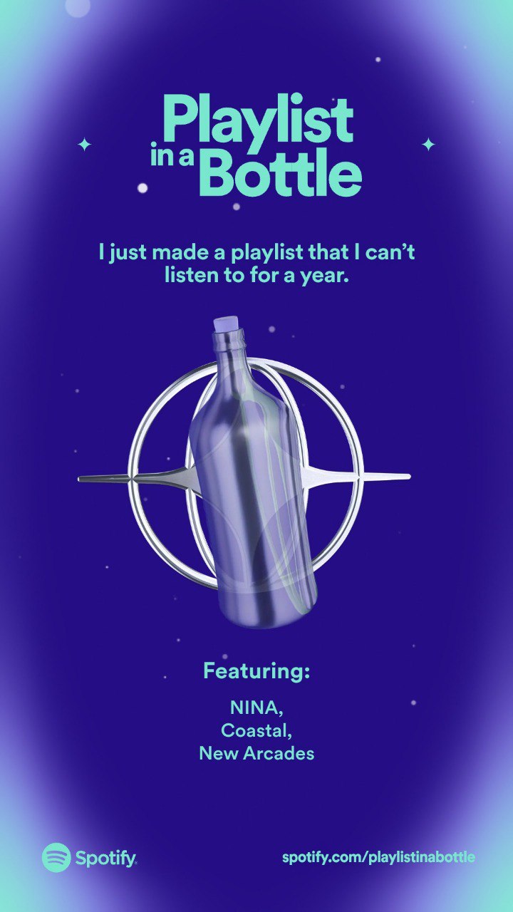 分享：Spotify 音乐时间胶囊活动