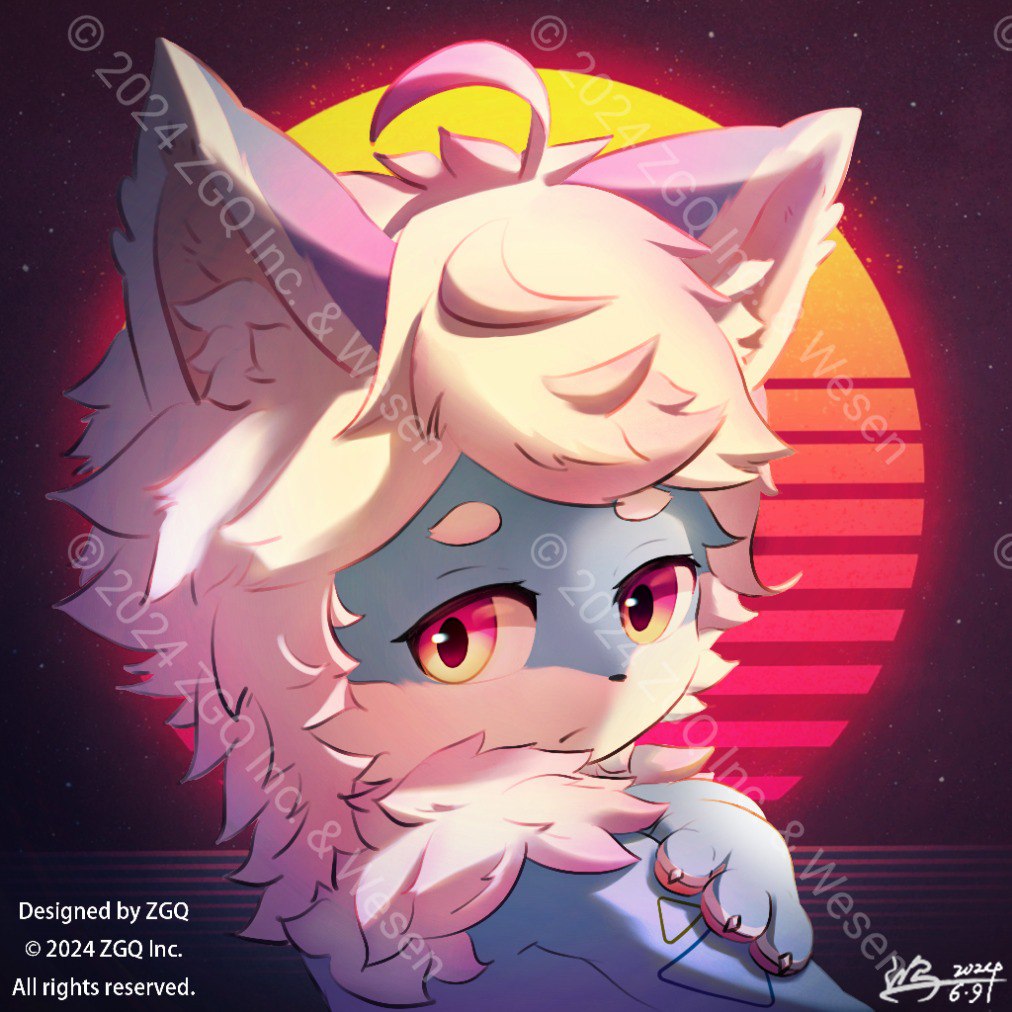 日常：个人专属 Furry 兽设“双视图与新头像”正式公开！