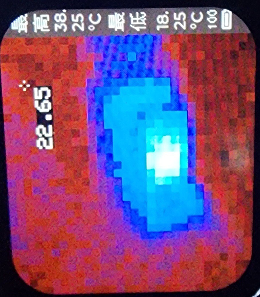 热成像仪探测桌面充